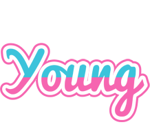 Young woman logo
