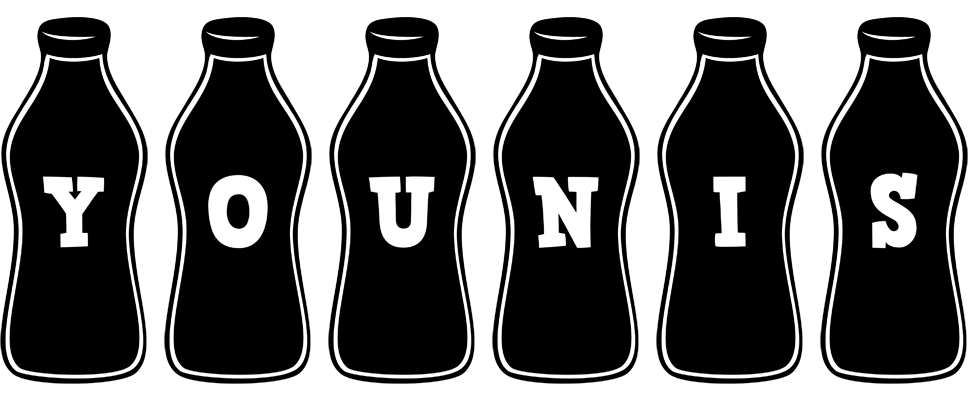 Younis bottle logo