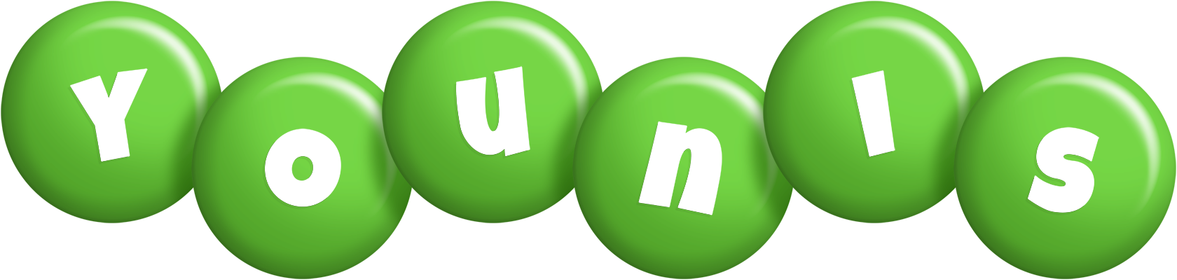 Younis candy-green logo
