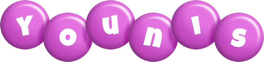 Younis candy-purple logo