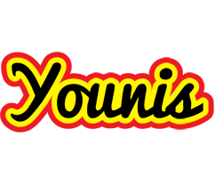 Younis flaming logo