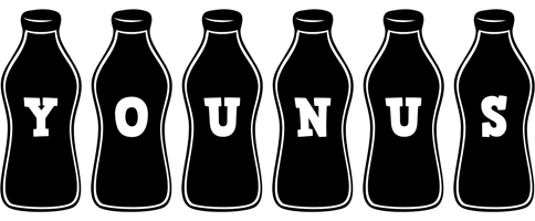 Younus bottle logo