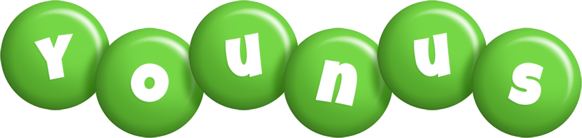 Younus candy-green logo