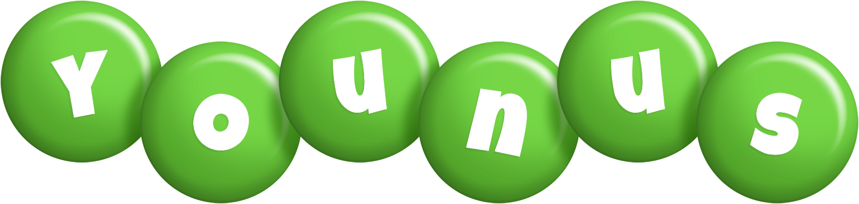 Younus candy-green logo
