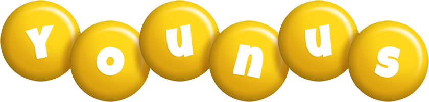 Younus candy-yellow logo