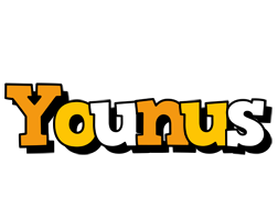 Younus cartoon logo