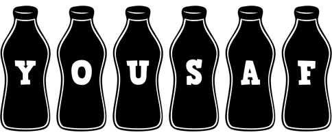 Yousaf bottle logo