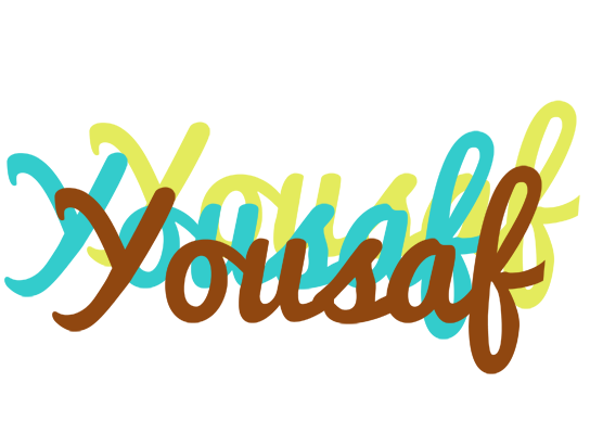 Yousaf cupcake logo