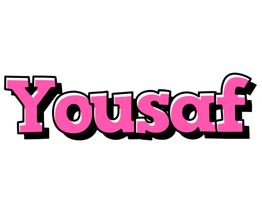 Yousaf girlish logo