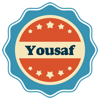 Yousaf labels logo