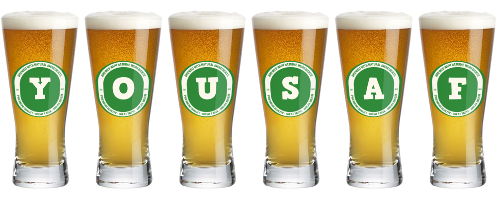 Yousaf lager logo