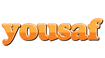 Yousaf orange logo