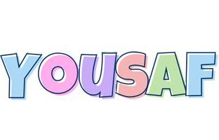 Yousaf pastel logo