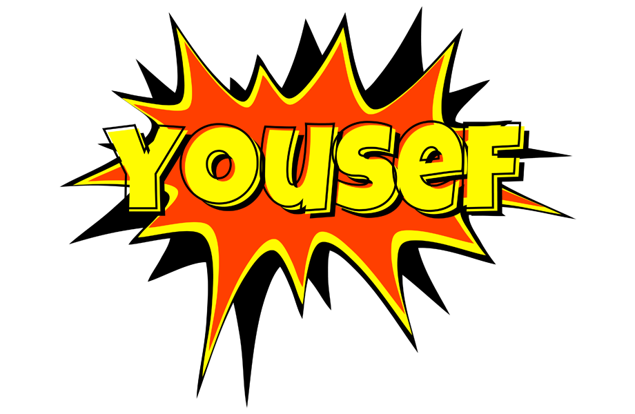 Yousef bazinga logo