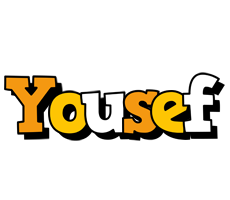 Yousef cartoon logo