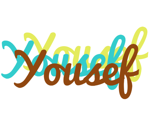 Yousef cupcake logo