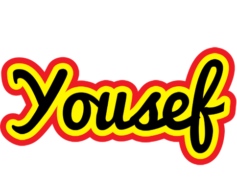 Yousef flaming logo
