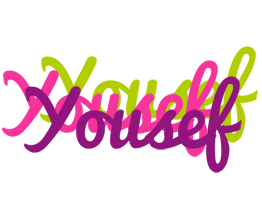 Yousef flowers logo