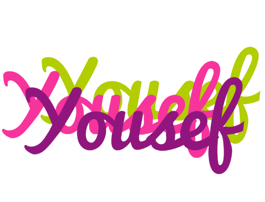 Yousef flowers logo