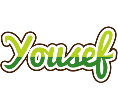 Yousef golfing logo
