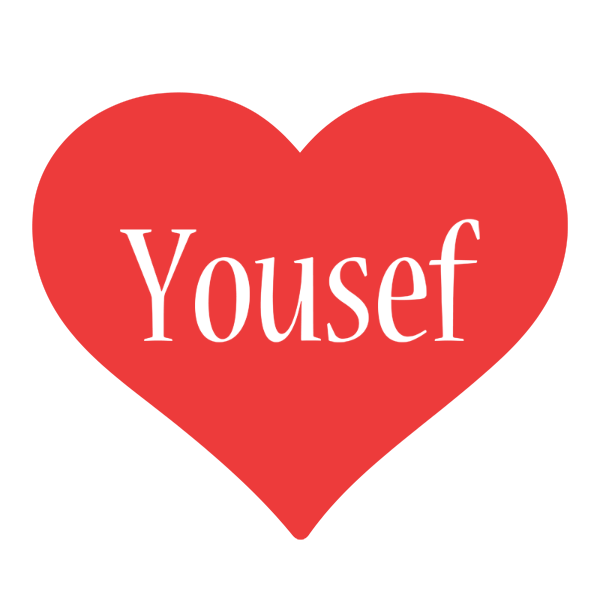 Yousef love logo