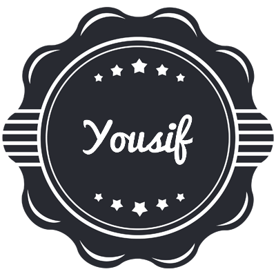 Yousif badge logo