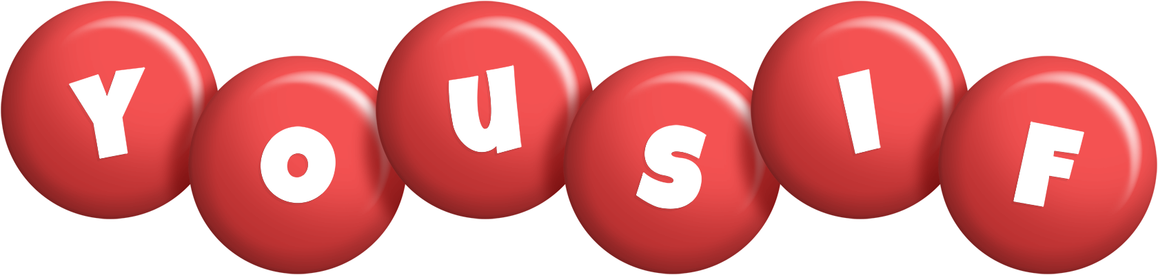 Yousif candy-red logo