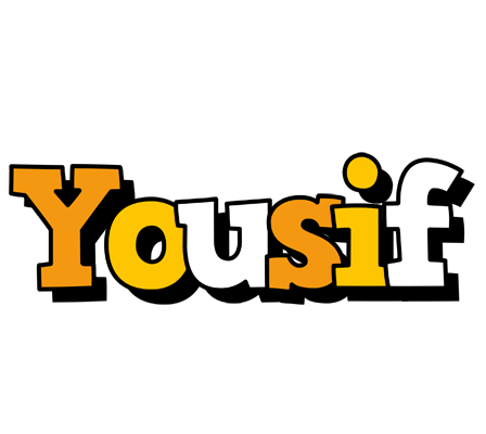Yousif cartoon logo