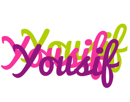 Yousif flowers logo