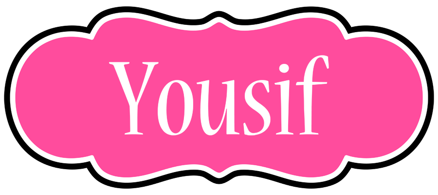 Yousif invitation logo