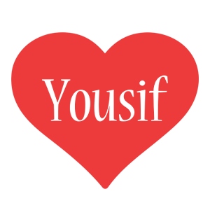 Yousif love logo