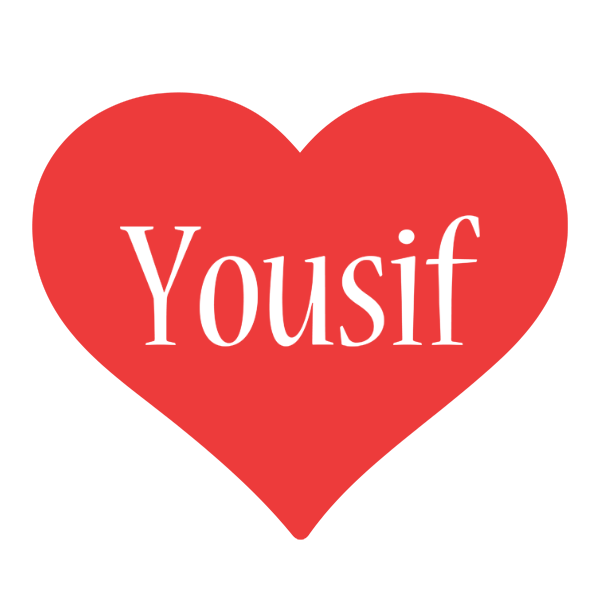 Yousif love logo