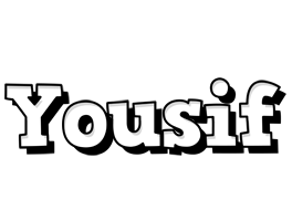 Yousif snowing logo