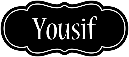 Yousif welcome logo