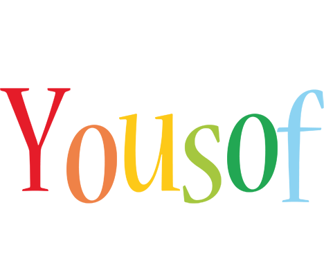 Yousof birthday logo