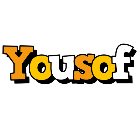Yousof cartoon logo