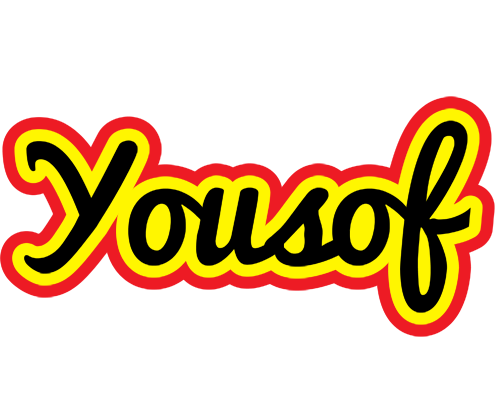 Yousof flaming logo