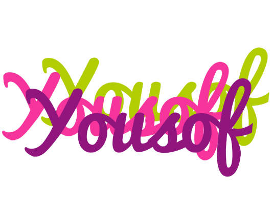 Yousof flowers logo
