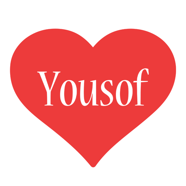 Yousof love logo