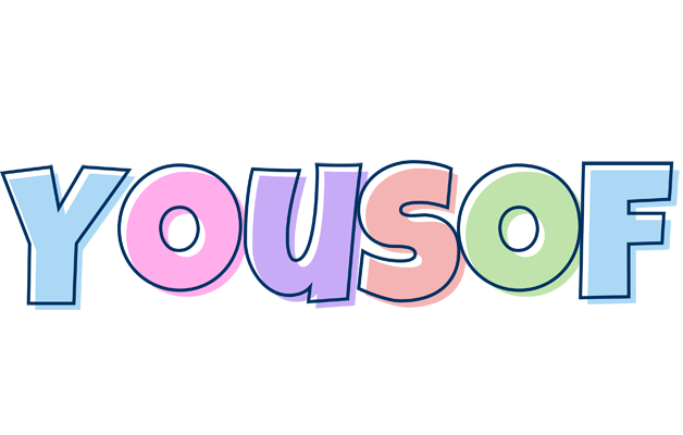 Yousof pastel logo