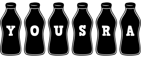 Yousra bottle logo