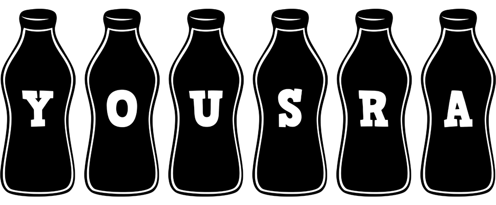 Yousra bottle logo