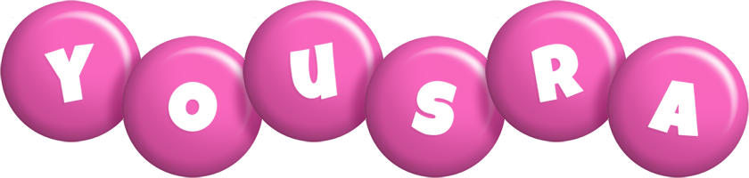 Yousra candy-pink logo