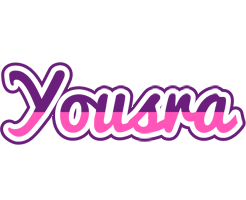 Yousra cheerful logo