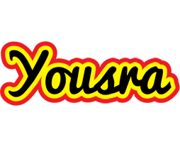 Yousra flaming logo