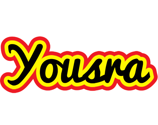 Yousra flaming logo