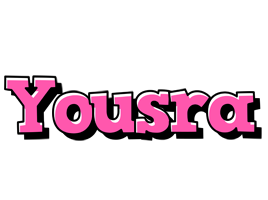 Yousra girlish logo