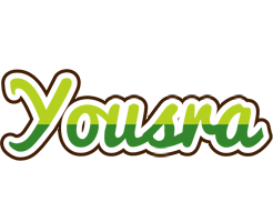 Yousra golfing logo