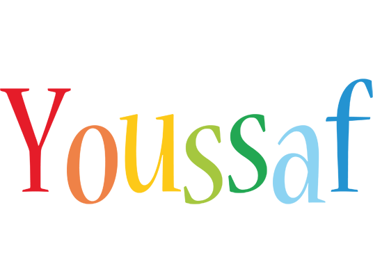 Youssaf birthday logo