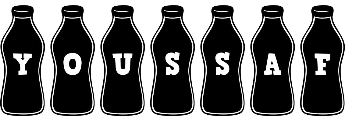 Youssaf bottle logo